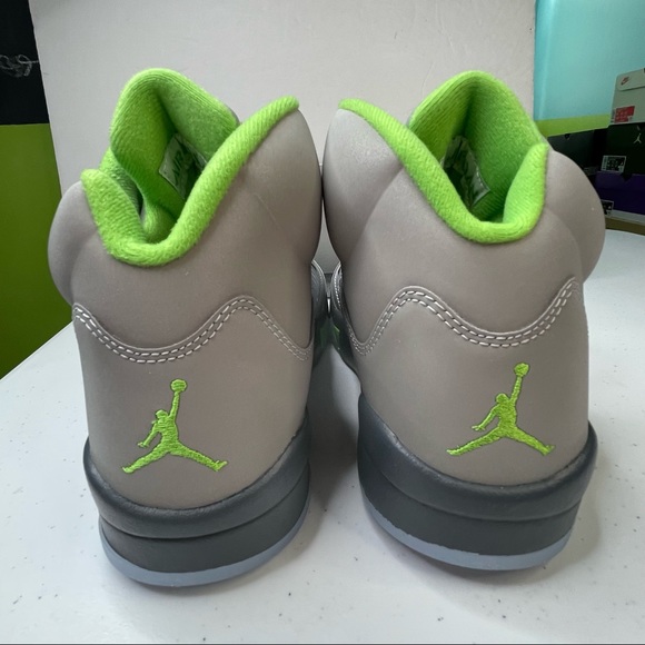 Air Jordan 5 Retro Green Bean Mens Size 10 Sneakers - Picture 6 of 10
